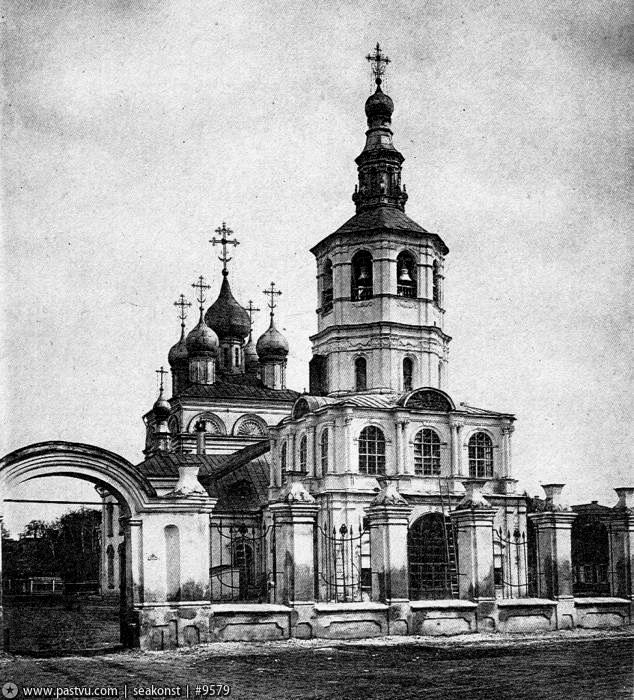 Церковь Троицы Живоначальной в Кожевниках, Даниловский (Южный административный округ (ЮАО), г. Москва). архивная фотография, Альбом Найденова