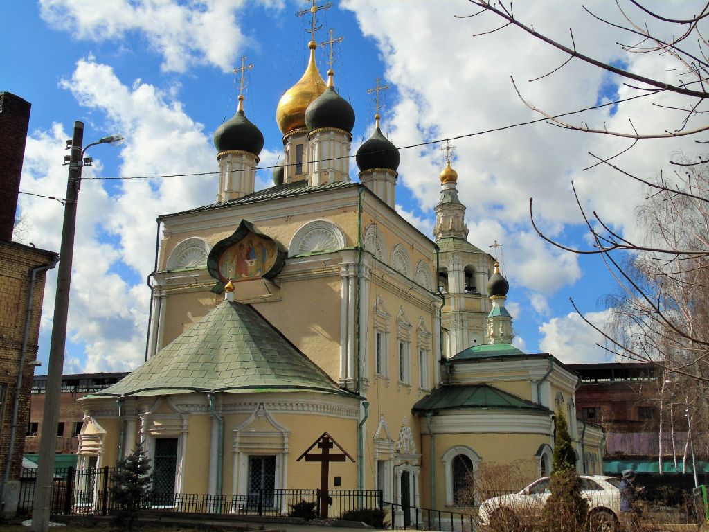 Церковь Троицы Живоначальной в Кожевниках, Даниловский (Южный административный округ (ЮАО), г. Москва). фасады