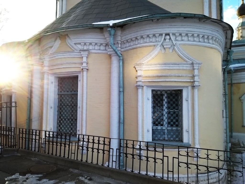 Церковь Троицы Живоначальной в Кожевниках, Даниловский (Южный административный округ (ЮАО), г. Москва). архитектурные детали