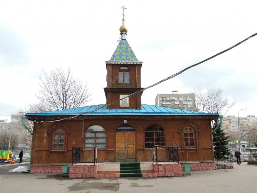 Церковь Державной иконы Божией Матери в Чертанове (деревянная), Чертаново Северное (Южный административный округ (ЮАО), г. Москва). фасады