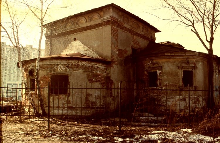 Москворечье-Сабурово. Церковь Николая Чудотворца в Сабурове. дополнительная информация