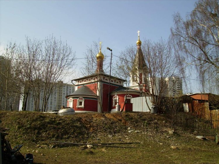 Москворечье-Сабурово. Церковь Николая Чудотворца в Сабурове. фасады