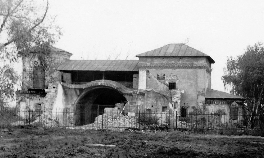 Москворечье-Сабурово. Церковь Николая Чудотворца в Сабурове. архивная фотография