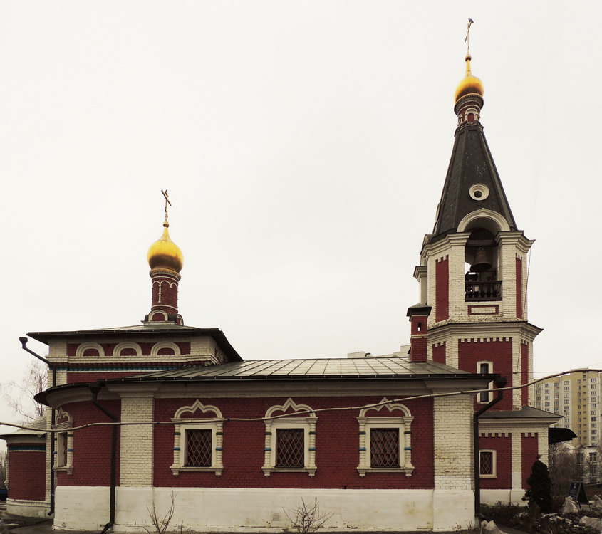 Москворечье-Сабурово. Церковь Николая Чудотворца в Сабурове. фасады