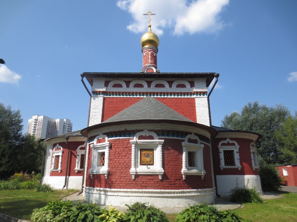 Москворечье-Сабурово. Церковь Николая Чудотворца в Сабурове. фасады