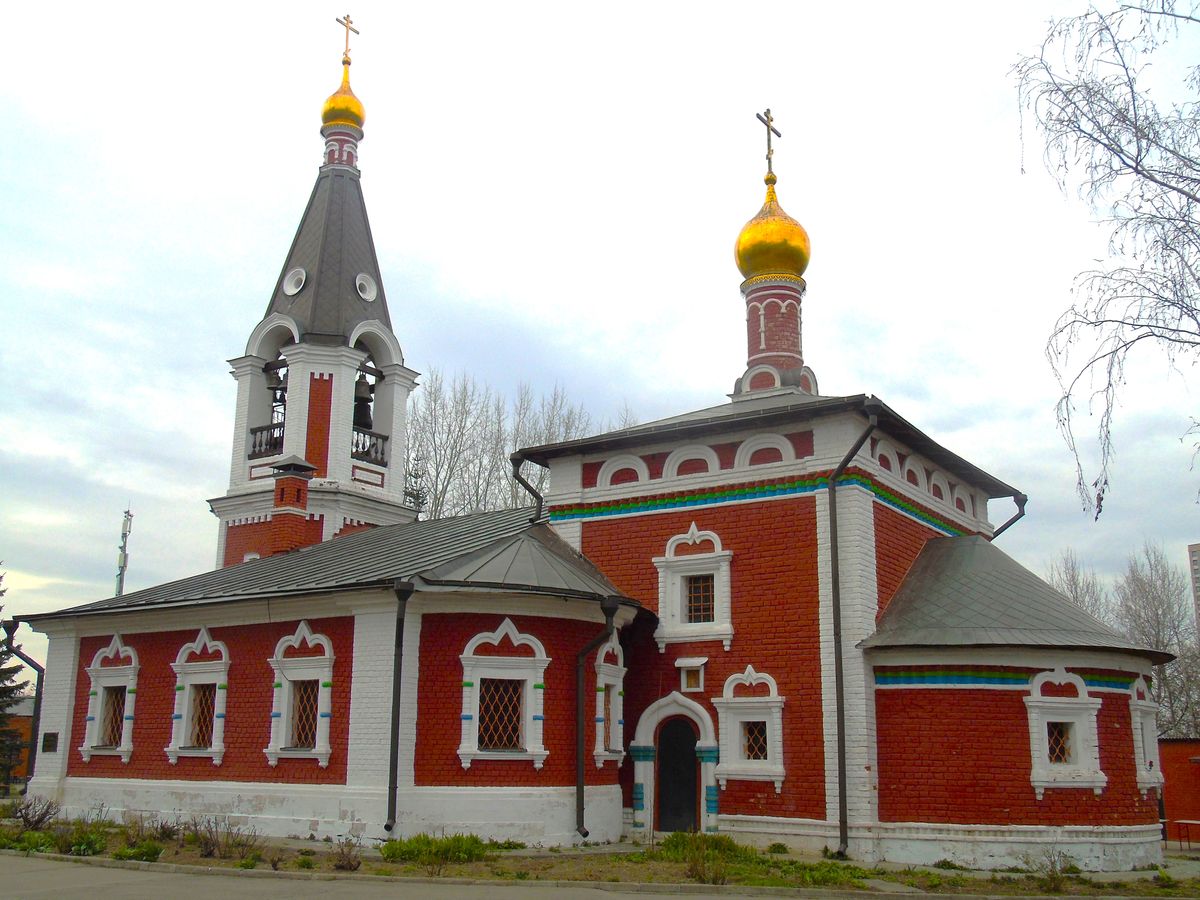 Церковь Николая Чудотворца в Сабурове, Москворечье-Сабурово (Южный административный округ (ЮАО), г. Москва). фасады