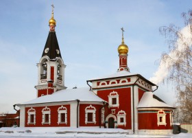 Москва. Церковь Николая Чудотворца в Сабурове