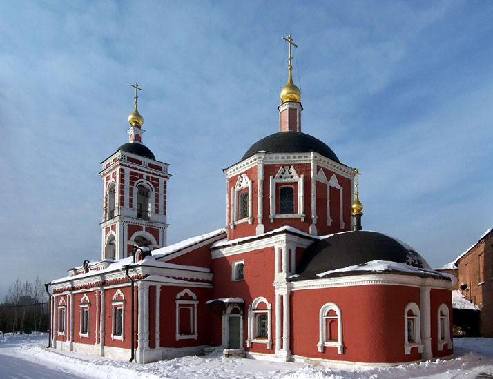 Чертаново Южное. Церковь Покрова Пресвятой Богородицы в Покровском на Городне. фасады