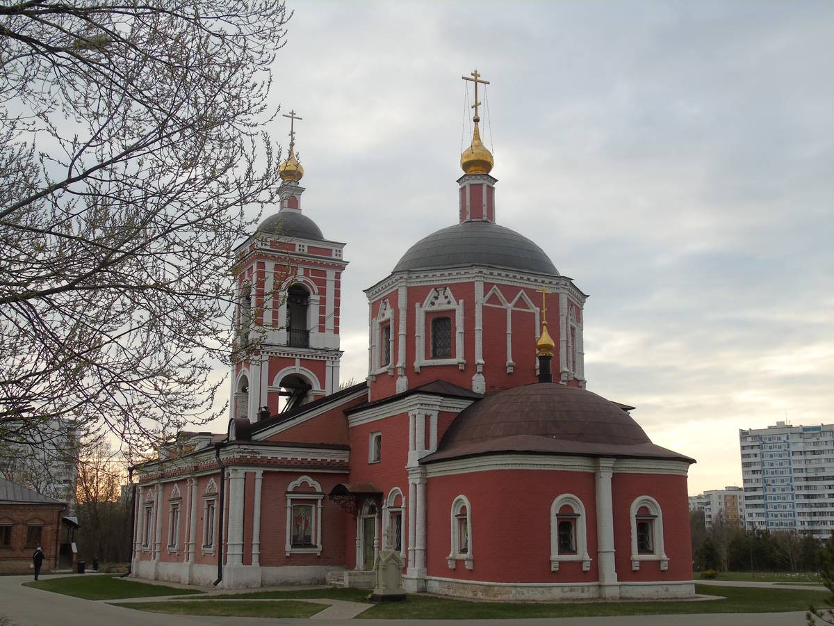 Церковь Покрова Пресвятой Богородицы в Покровском на Городне, Чертаново Южное (Южный административный округ (ЮАО), г. Москва). фасады