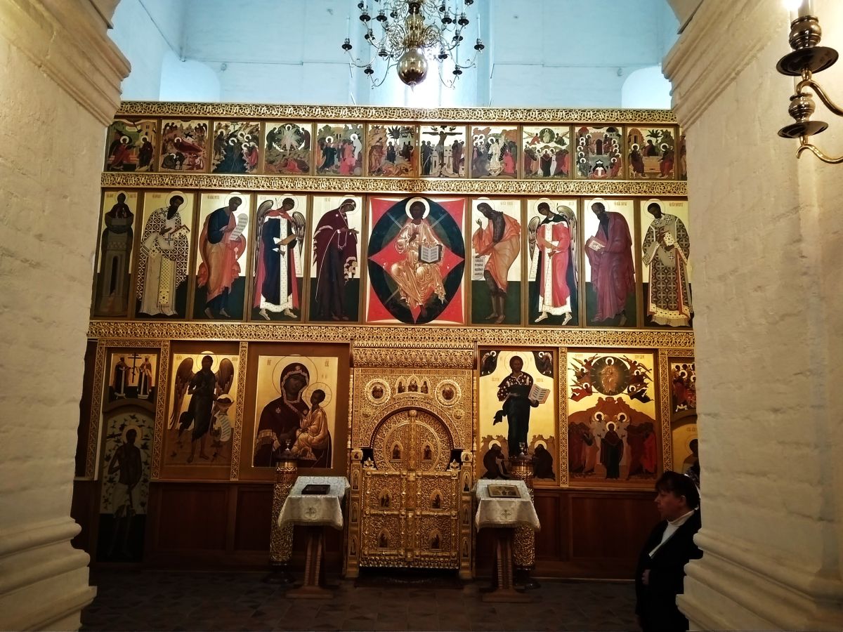 Церковь Вознесения Господня в Коломенском, Нагатинский затон (Южный административный округ (ЮАО), г. Москва). интерьер и убранство