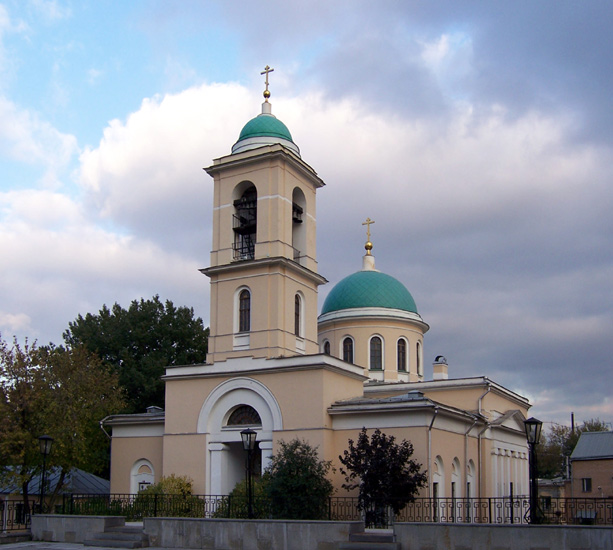 Церковь Воскресения Словущего в Даниловской Слободе