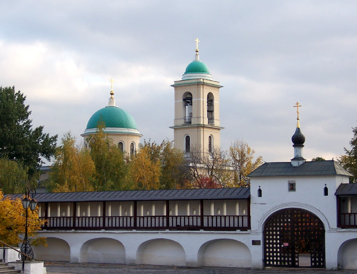 Церковь Воскресения Словущего в Даниловской слободе, Даниловский (Южный административный округ (ЮАО), г. Москва). дополнительная информация, Вид из Свято-Данилова монастыря		      