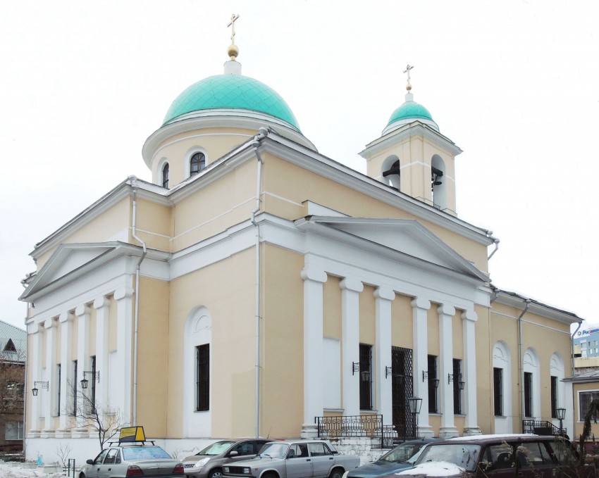 Даниловский. Церковь Воскресения Словущего в Даниловской слободе. фасады