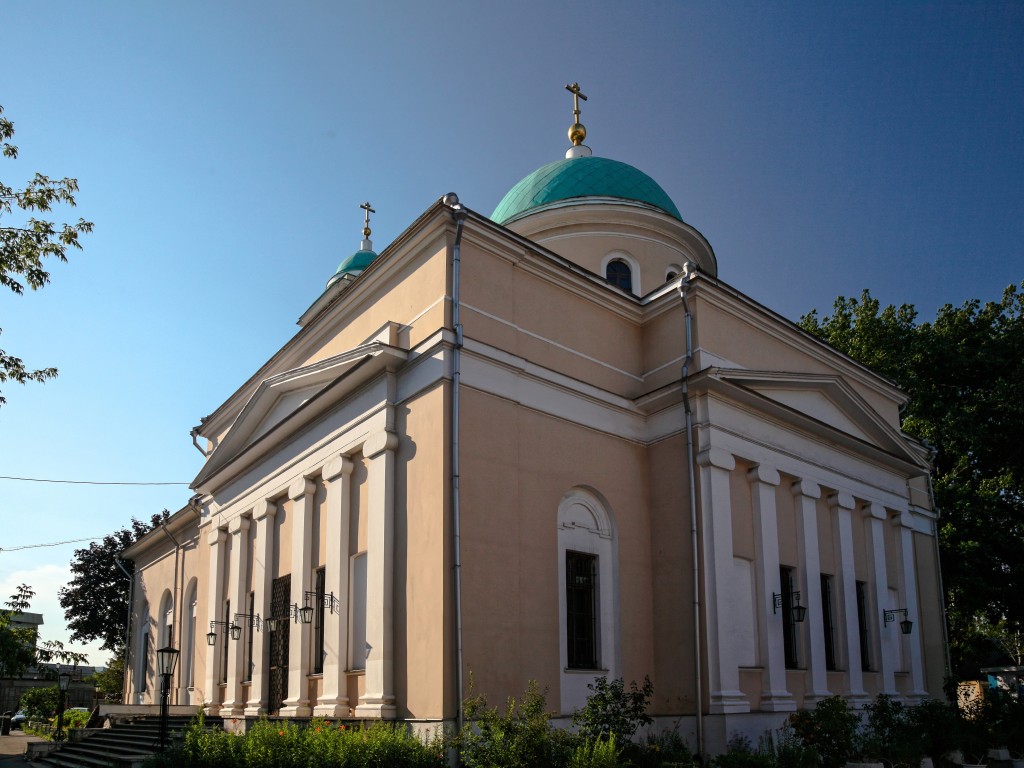 Даниловский. Церковь Воскресения Словущего в Даниловской слободе. фасады