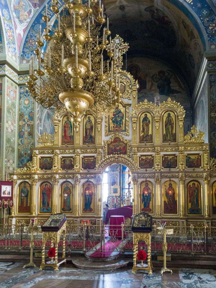 Даниловский. Церковь Воскресения Словущего в Даниловской слободе. интерьер и убранство