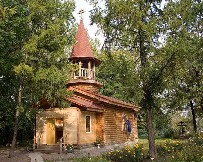 Невский район. Часовня-храм Покрова Пресвятой Богородицы. фасады