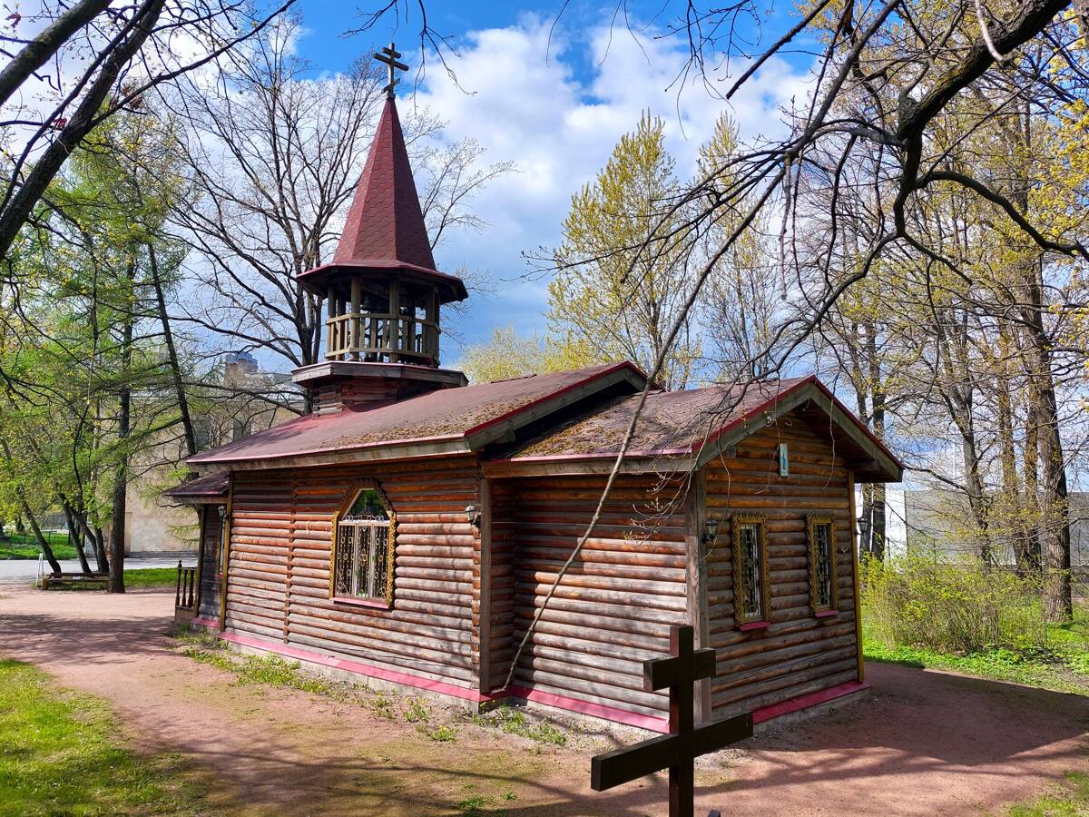Храм-часовня Покрова Пресвятой Богородицы в Рыбацком, Невский район (Санкт-Петербург, г. Санкт-Петербург). фасады