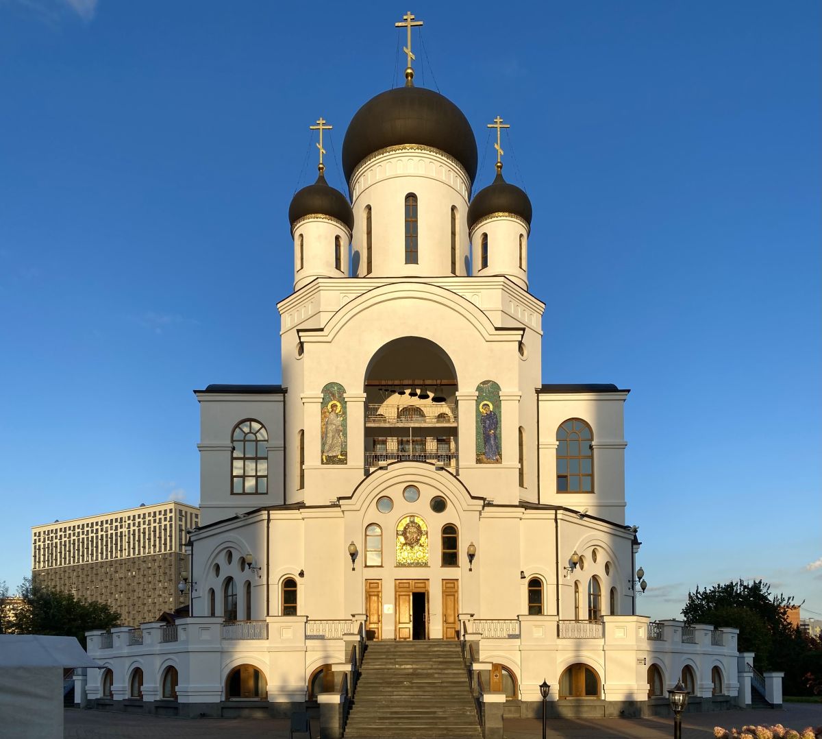 Церковь Рождества Христова, Мытищи (Мытищинский городской округ и гг. Долгопрудный, Лобня, Московская область). фасады, Западный фасад