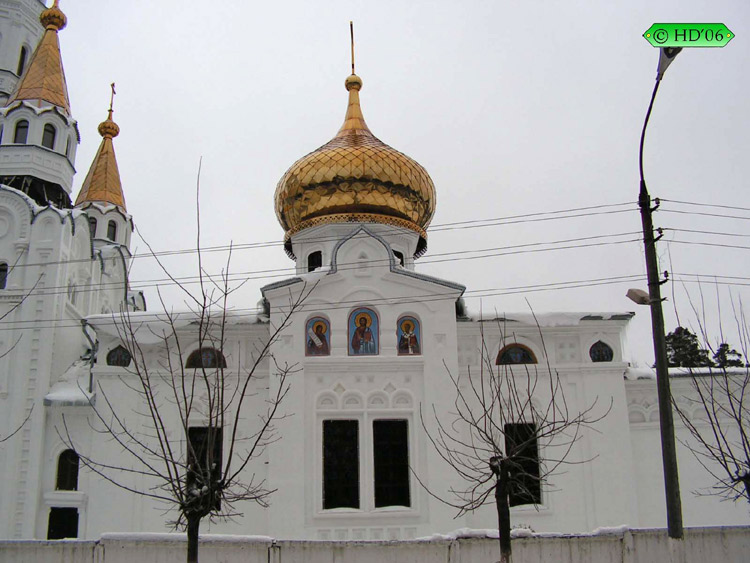 Церковь Боголюбской иконы Божией Матери, Пушкино (Пушкинский район и гг. Ивантеевка, Королёв, Московская область). фасады