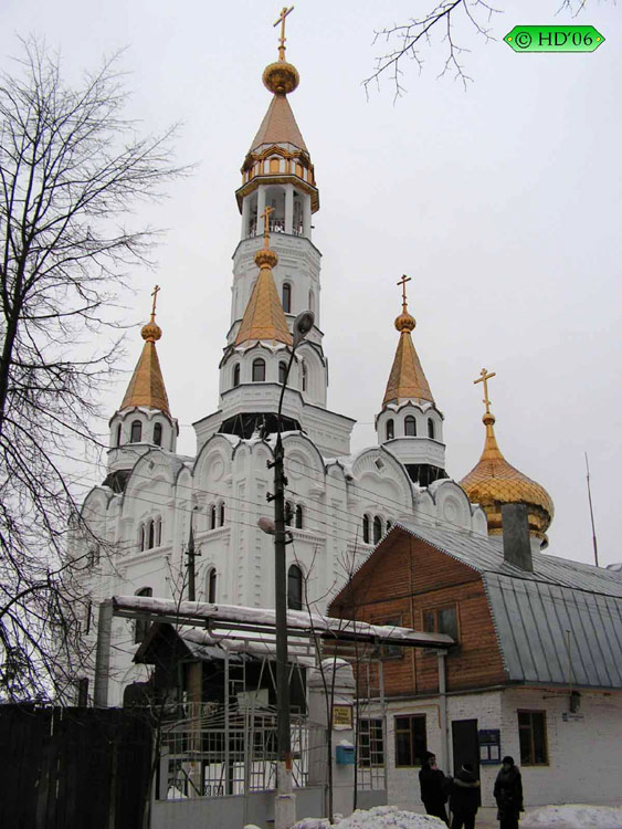 Пушкино. Церковь Боголюбской иконы Божией Матери. фасады