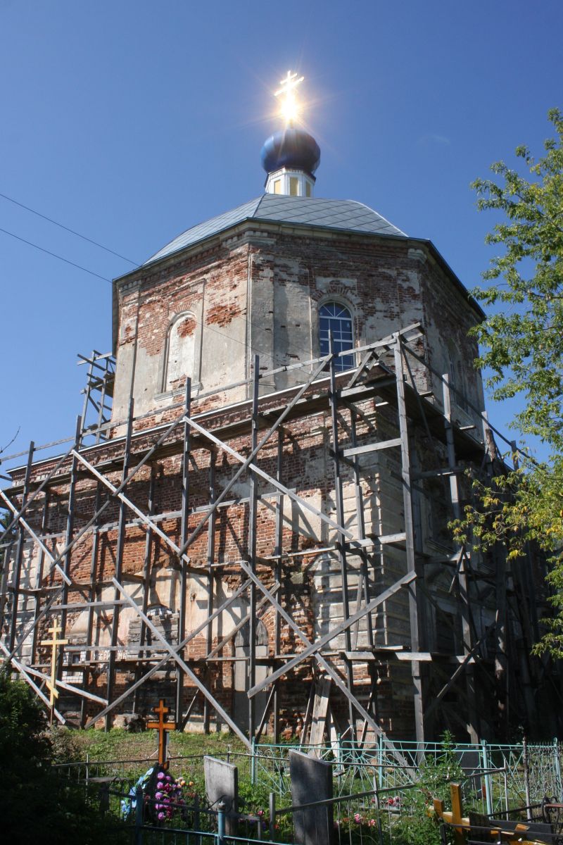 Церковь Рождества Пресвятой Богородицы, Красный Бор (Калининский район, Тверская область). документальные фотографии