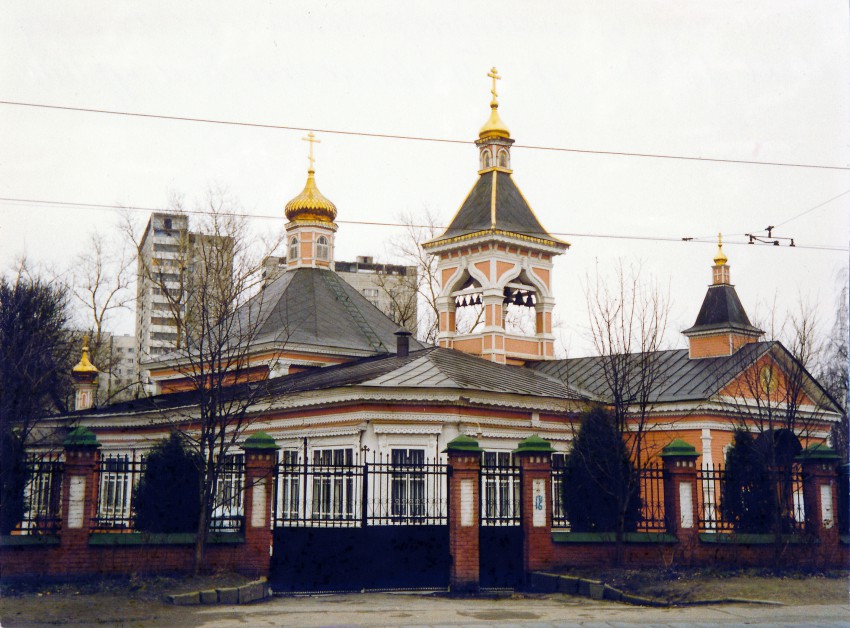 Богородское. Церковь Спаса Преображения в Богородском. фасады