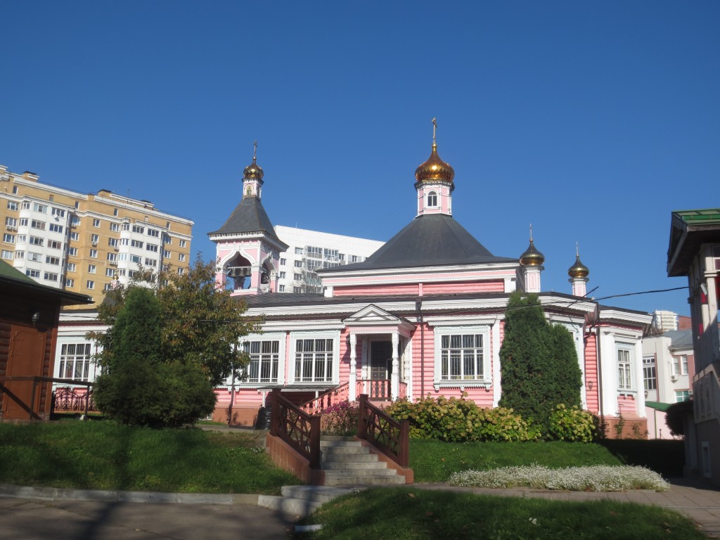 Богородское. Церковь Спаса Преображения в Богородском. фасады