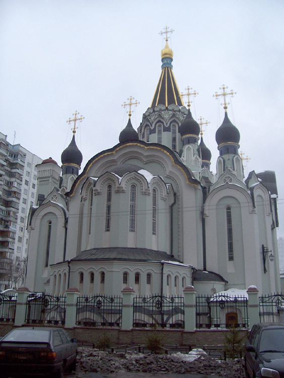 Церковь Воскресения Христова в Сокольниках, Сокольники (Восточный административный округ (ВАО), г. Москва). фасады, Вид с юга