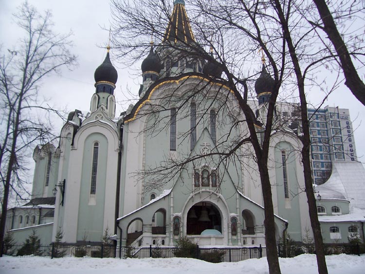 Церковь Воскресения Христова в Сокольниках, Сокольники (Восточный административный округ (ВАО), г. Москва). фасады, Восточный фасад