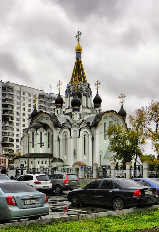 Церковь Воскресения Христова в Сокольниках, Сокольники (Восточный административный округ (ВАО), г. Москва). фасады