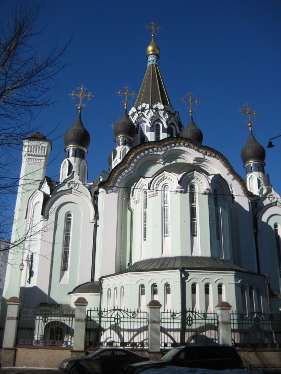 Сокольники. Церковь Воскресения Христова в Сокольниках. фасады