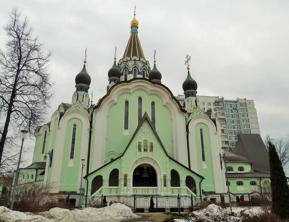 Церковь Воскресения Христова в Сокольниках, Сокольники (Восточный административный округ (ВАО), г. Москва). фасады