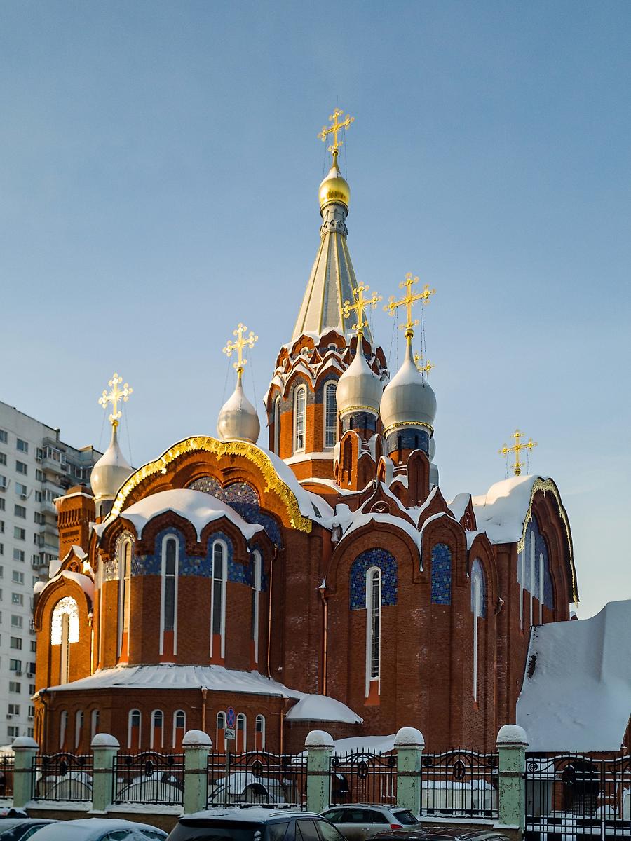 фасады. Церковь Воскресения Христова в Сокольниках, Сокольники (Восточный административный округ (ВАО), г. Москва)