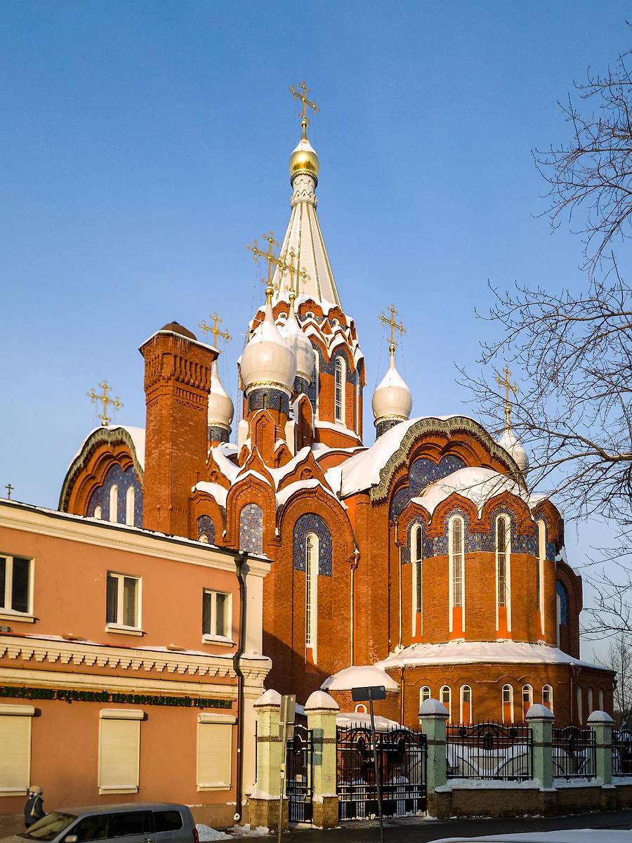 фасады. Церковь Воскресения Христова в Сокольниках, Сокольники (Восточный административный округ (ВАО), г. Москва)