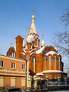 Сокольники. Воскресения Христова в Сокольниках, церковь