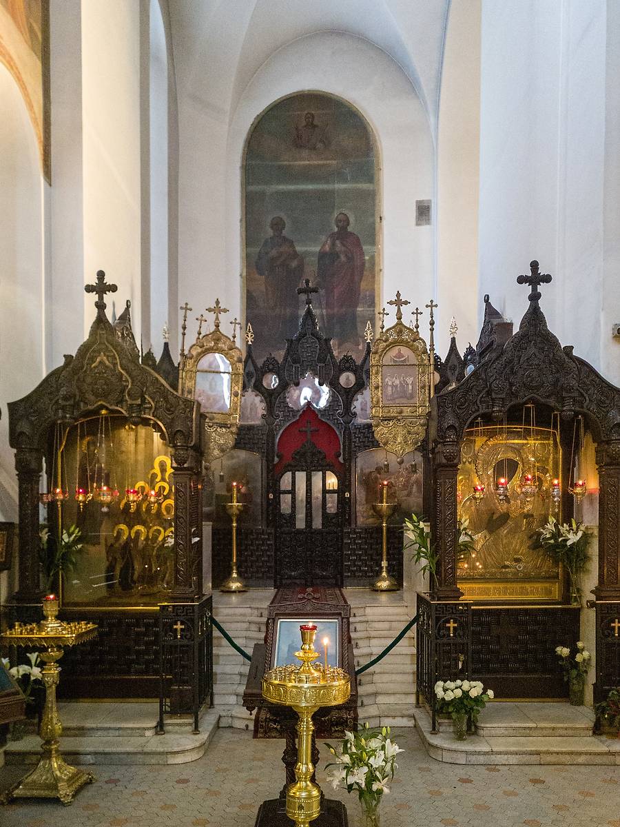 интерьер и убранство. Церковь Воскресения Христова в Сокольниках, Сокольники (Восточный административный округ (ВАО), г. Москва)