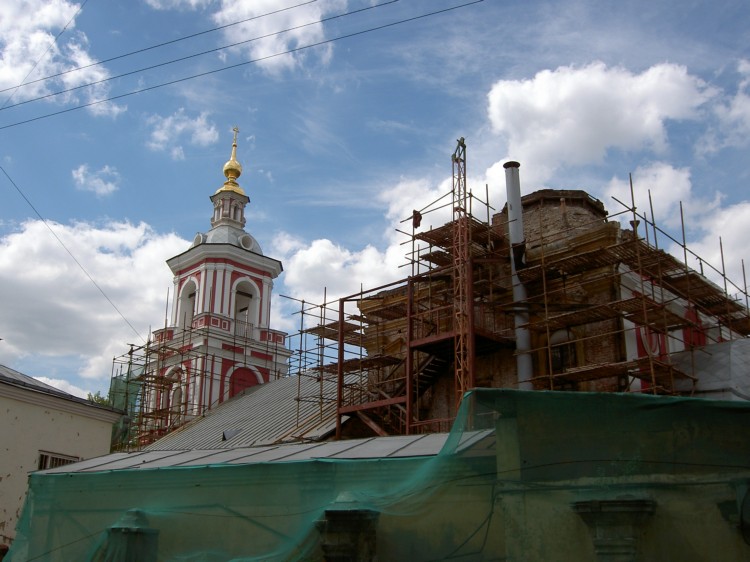 Церковь Алексия, митрополита Московского, в Рогожской слободе, Таганский (Центральный административный округ (ЦАО), г. Москва). документальные фотографии