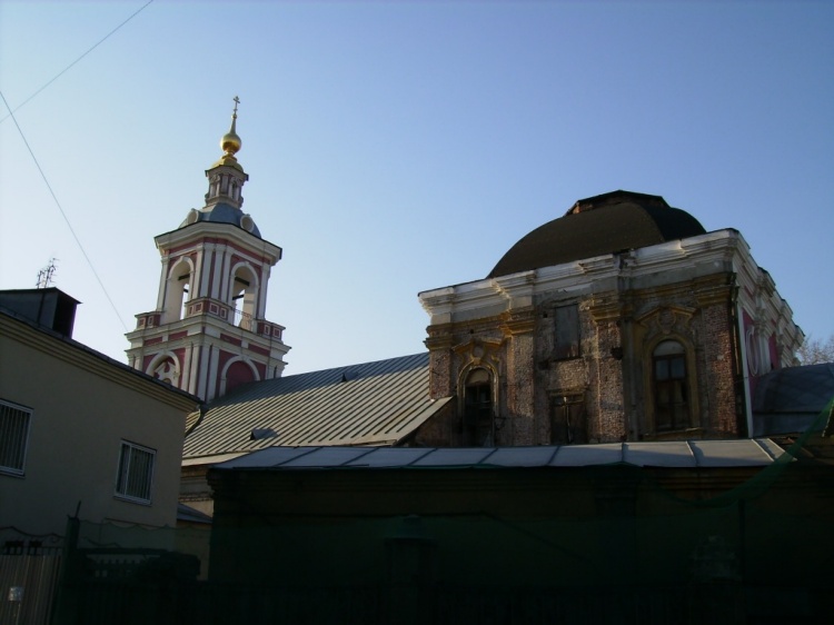 Церковь Алексия, митрополита Московского, в Рогожской слободе, Таганский (Центральный административный округ (ЦАО), г. Москва). документальные фотографии