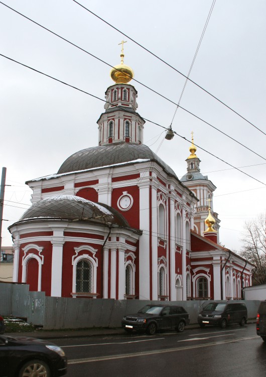 Церковь Алексия, митрополита Московского, в Рогожской слободе, Таганский (Центральный административный округ (ЦАО), г. Москва). фасады