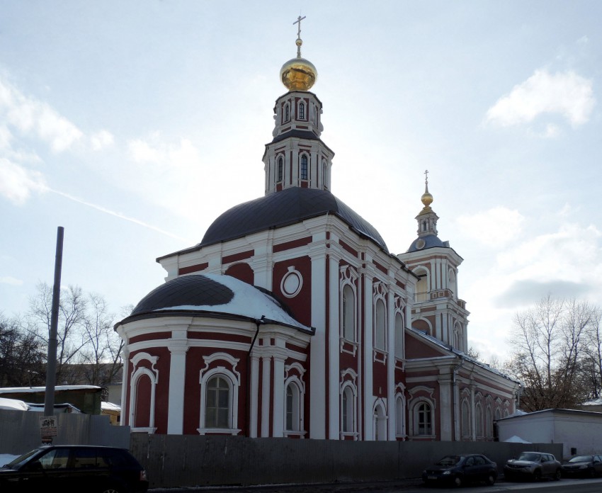 Церковь Алексия, митрополита Московского, в Рогожской слободе, Таганский (Центральный административный округ (ЦАО), г. Москва). фасады