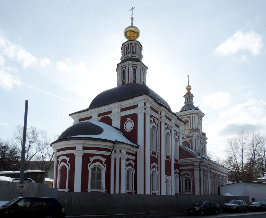 Таганский. Церковь Алексия, митрополита Московского, в Рогожской слободе. фасады