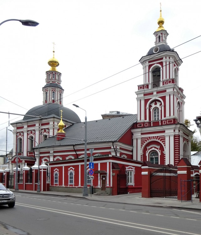 Таганский. Церковь Алексия, митрополита Московского, в Рогожской слободе. фасады