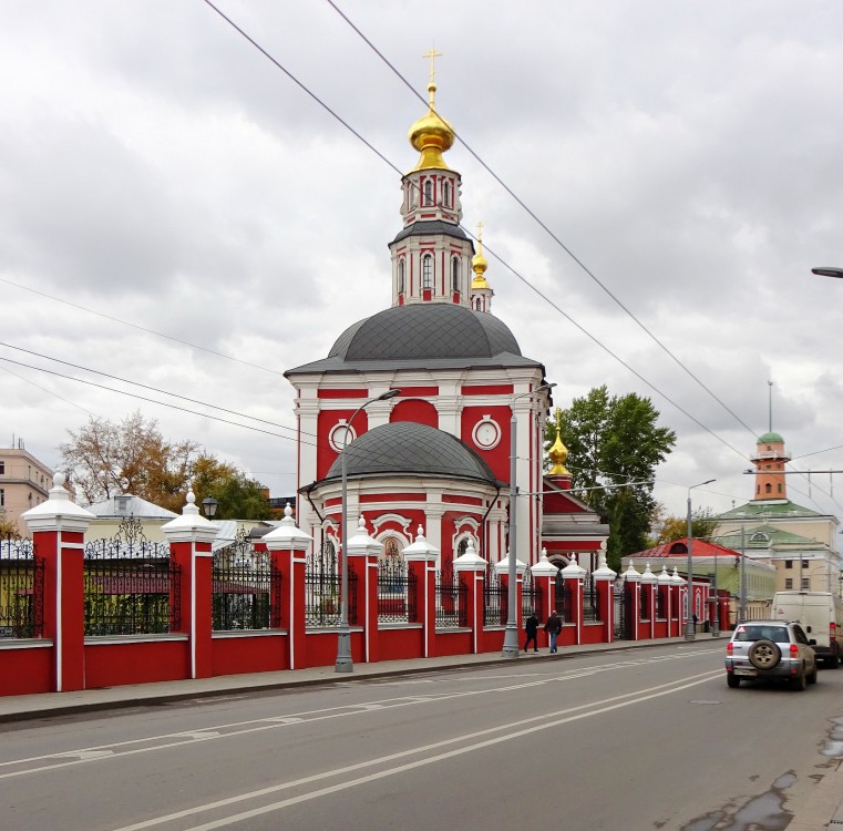 Таганский. Церковь Алексия, митрополита Московского, в Рогожской слободе. фасады