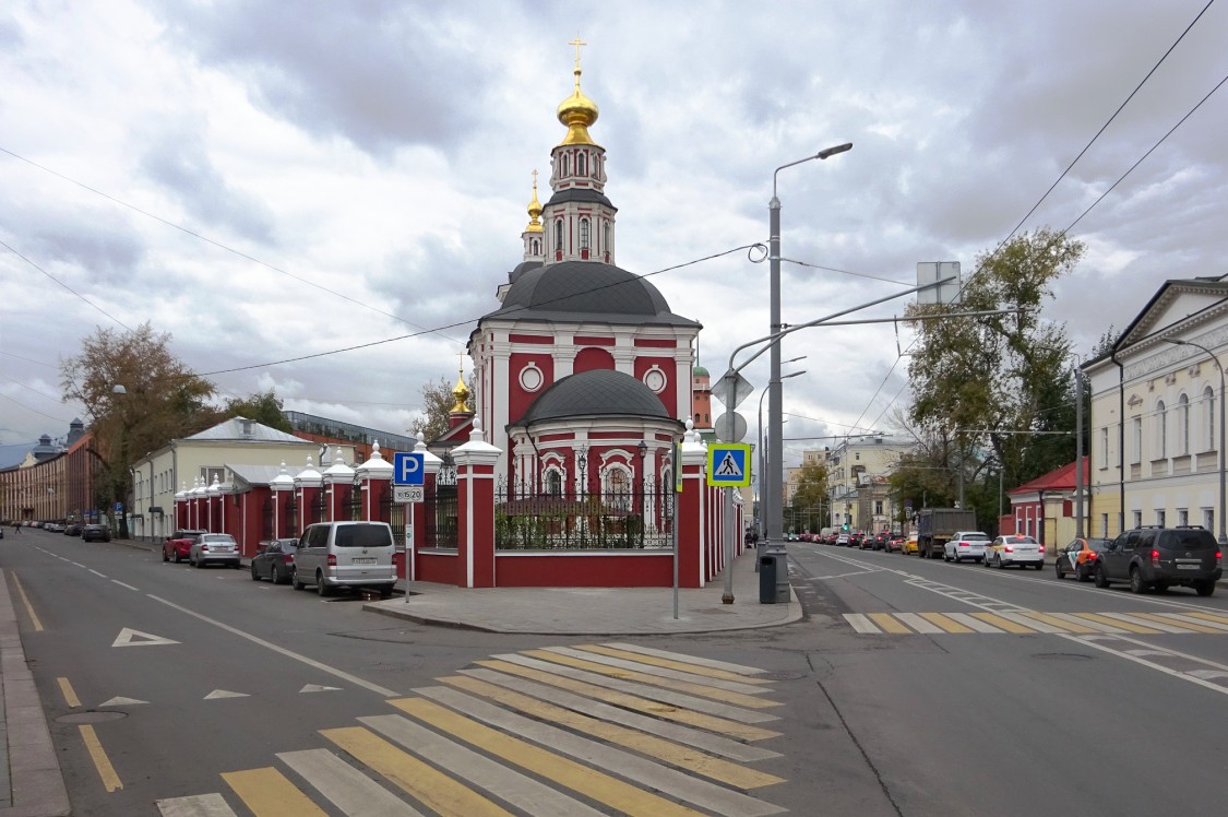 Таганский. Церковь Алексия, митрополита Московского, в Рогожской слободе. фасады