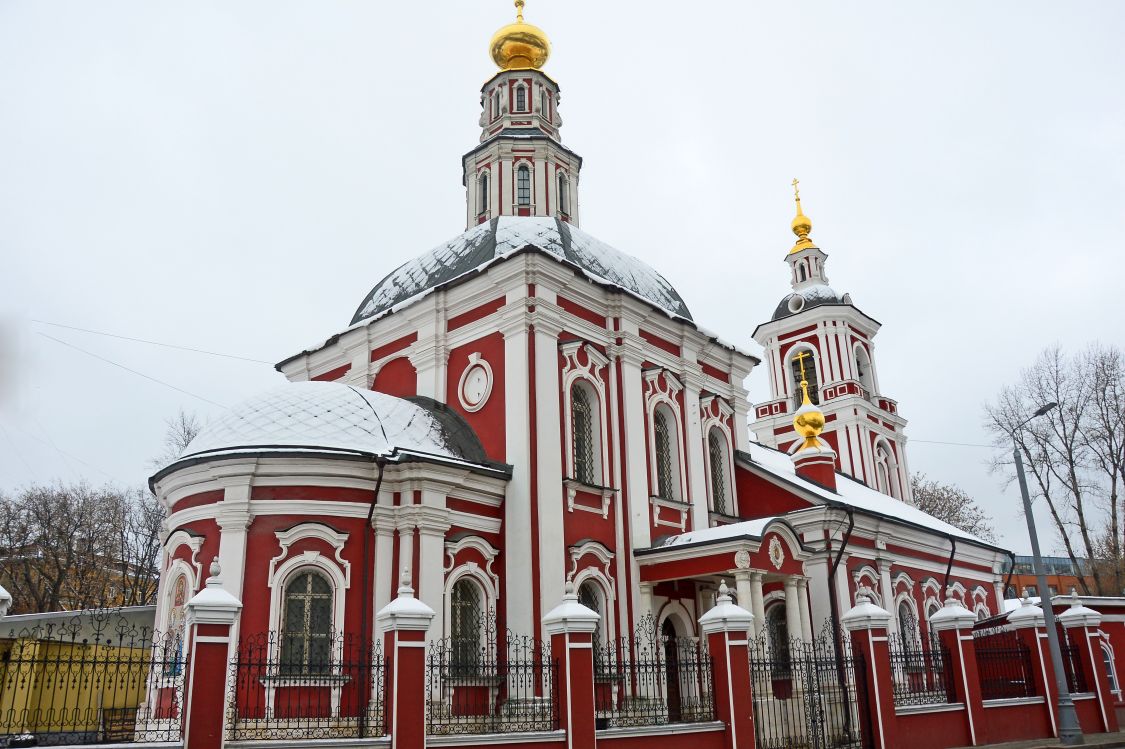Церковь Алексия, митрополита Московского, в Рогожской слободе, Таганский (Центральный административный округ (ЦАО), г. Москва). фасады