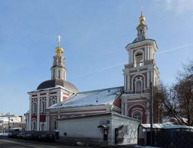 Москва. Церковь Алексия, митрополита Московского, в Рогожской слободе