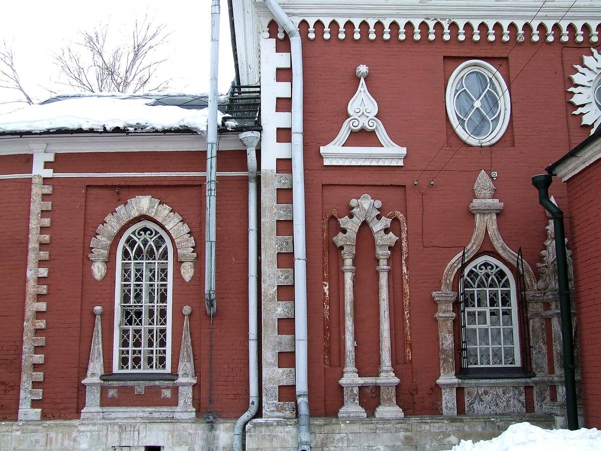 Бывший Никольский единоверческий монастырь. Церковь Николая Чудотворца с Успенским старообрядческим приделом, Преображенское (Восточный административный округ (ВАО), г. Москва). архитектурные детали