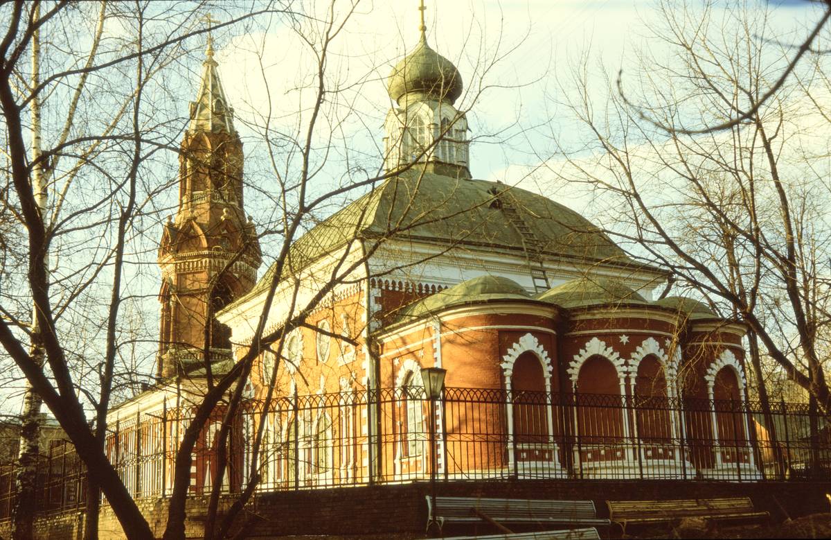 фасады. Бывший Никольский единоверческий монастырь. Церковь Николая Чудотворца с Успенским старообрядческим приделом, Преображенское (Восточный административный округ (ВАО), г. Москва)