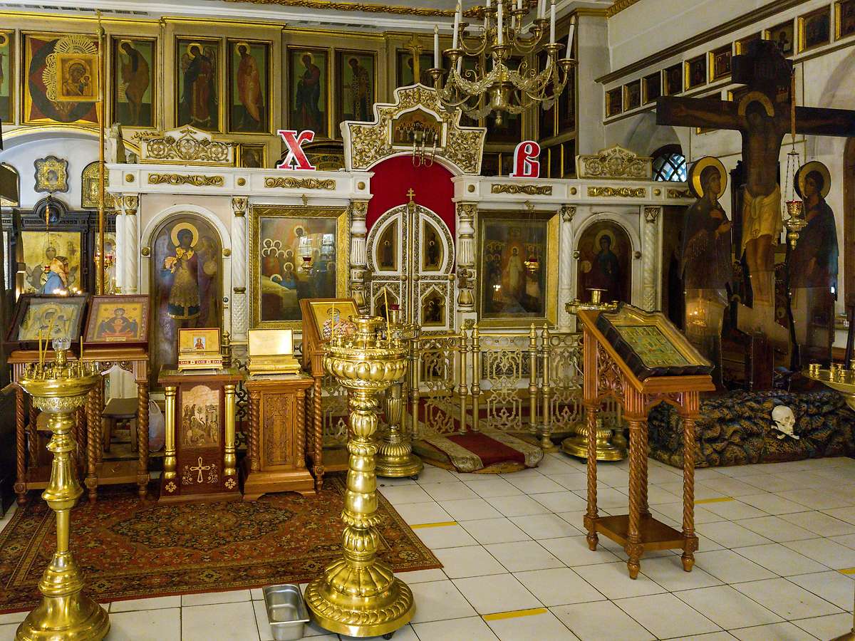 интерьер и убранство. Бывший Никольский единоверческий монастырь. Церковь Николая Чудотворца с Успенским старообрядческим приделом, Преображенское (Восточный административный округ (ВАО), г. Москва)