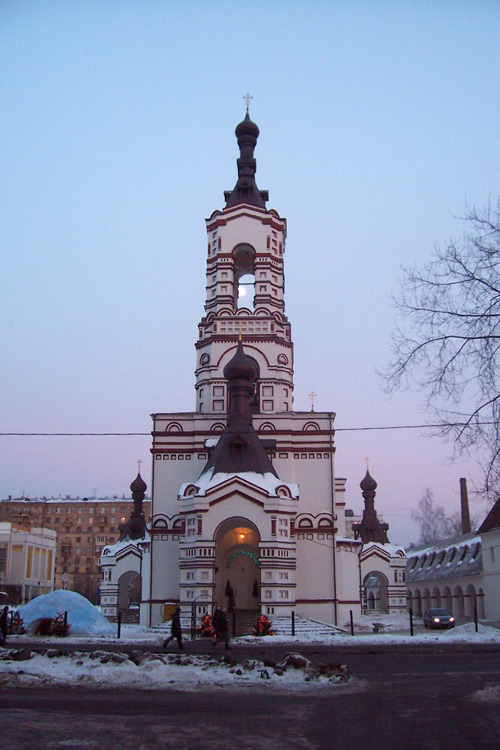 Соколиная Гора. Церковь Димитрия Солунского на Благуше. фасады